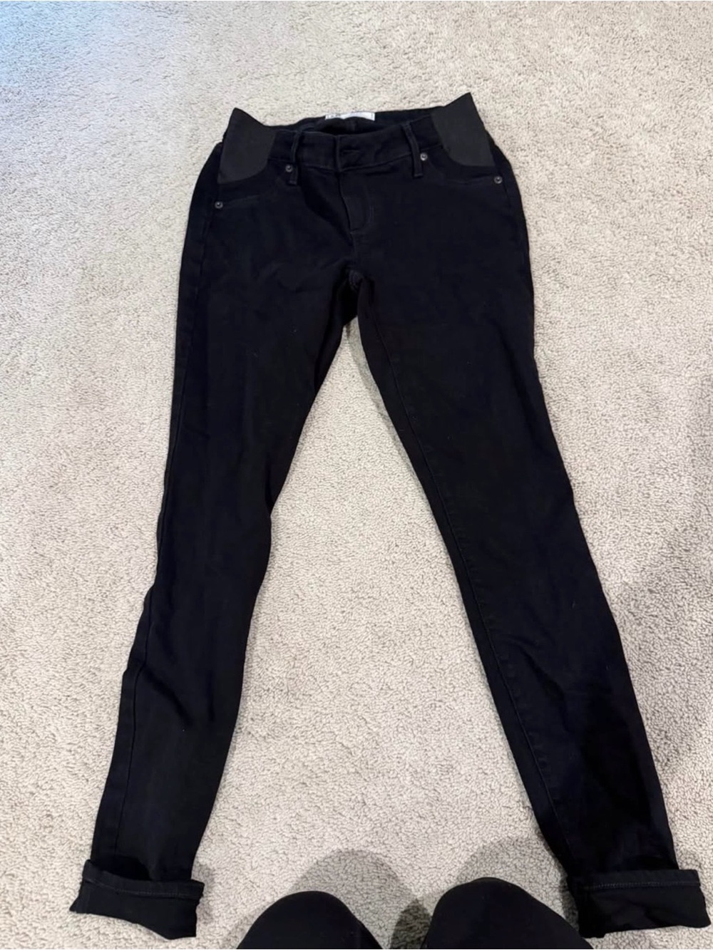 GAP Black Skinny Maternity Pants